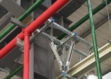 巴音郭楞该抗震支架的整体式支吊架结构协调性好